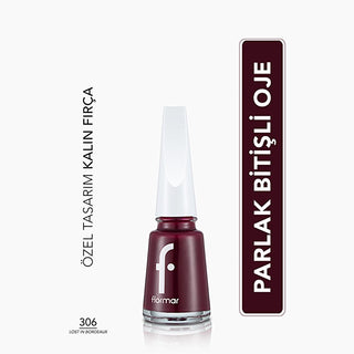 flormar nail enamel bottle - lost in bordeaux, swatch of flormar nail enamel lost in bordeaux on nails Flormar Nail Enamel - 306 Lost In Bordeaux | Perfect For Nail Care Enthusiasts Flormar Nail Enamel 306 Lost In Bordeaux flormar, nail-enamel, lost-in-bordeaux, nail-care, nail-polish, cosmetic, beauty, gel-finish, long-lasting, ai-generated