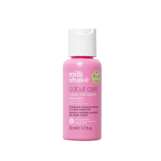 milk_shake Colour Care Colour Maintainer Shampoo - Moisturizing, Colour Protecting, 1.69 fl oz milk_shake Colour Care Shampoo for Coloured Hair Colour Maintainer Shampoo, Moisturizing Shampoo, Coloured Hair Care, Hair Colour Protection, milk_shake Colour Care, Coloured Hair, Hair Care, Moisturizing, Colour Protection, Hair Shampoo, Cosmetic, Beauty Product, Hair Care Routine, Coloured Locks, Vibrant Hair, Healthy Hair, Flower Ingredients, Small Cosmetic