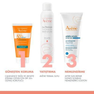 Avene Cleanance SPF 50 Sunscreen for Acne-Prone Skin - Non-Comedogenic, Hypoallergenic, 1.69 fl oz Avene Cleanance SPF 50 Sunscreen for Acne-Prone Skin acne-prone skin sunscreen, SPF 50 sunscreen, non-comedogenic sunscreen, hypoallergenic sunscreen, Avène Cleanance sunscreen, acne care, sensitive skin products, broad-spectrum sunscreen, dermatologist-tested, skincare essentials