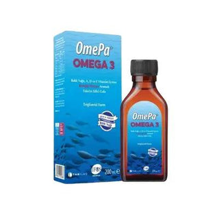 Omepa Omega-3 Dietary Supplement Syrup - Fruit-Flavored, Supports Heart Health & Brain Function for Kids & Adults Omepa Omega-3 Syrup - Supports Heart & Brain Health Omega-3 syrup, fruit-flavored omega-3, dietary supplement syrup, omega-3 for heart health, omega-3 for kids, health supplements, omega-3 supplements, child-friendly supplements, heart health support, brain function support, convenient health supplements