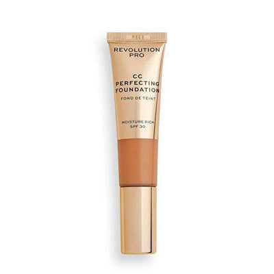 Revolution Pro CC Cream Foundation with SPF 30 - Anti-Aging, Hyaluronic Acid & Collagen - Perfect for Dry & Combination 