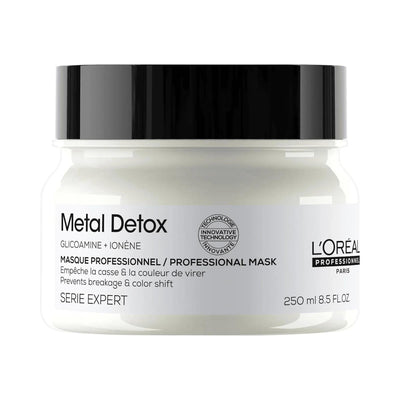 Metal Detox: Anti-Breakage Hair Mask - Protect Color & Repair Damage | Hydrating Glicoamine Treatment for Soft, Strong H