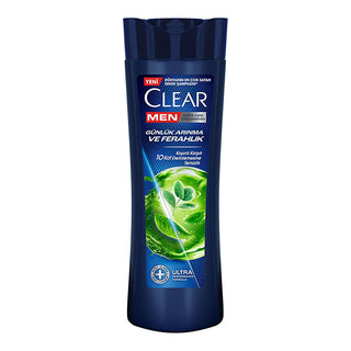 Clear Men: Advanced Anti-Dandruff Shampoo for Men - Cedarwood Eucalyptus - Itchy & Oily Scalp Relief - 48H Freshness Clear Men Anti-Dandruff Shampoo - Itchy Scalp Relief anti-dandruff shampoo for men, clear men shampoo, shampoo for itchy scalp, shampoo for oily scalp, cedarwood eucalyptus shampoo, men's daily cleansing shampoo, kepeğe karşı etkili şampuan, shampoo with taurine and vitamin B3, anti-dandruff shampoo, dry scalp shampoo men, anti dandruff shampoo, itchy scalp shampoo, oily scalp shampoo, cedarw