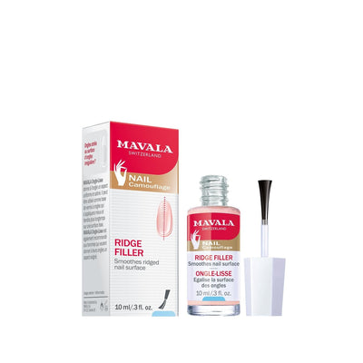 Mavala Ridge Filler Nail Care Product - 10ml, Fills Nail Ridges & Imperfections, Enhances Nail Appearance