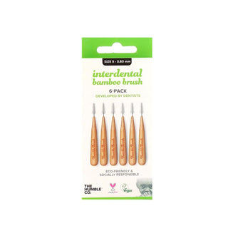 The Humble Co Bamboo Interdental Brushes Size 5 - Eco-Friendly Oral Care for Health-Conscious Consumers, Pack of 6 Bamboo Interdental Brushes Size 5 - Eco-Friendly Oral Care bamboo interdental brushes, eco-friendly oral care, sustainable dental hygiene, natural interdental brushes, size 5 interdental brushes, eco-friendly dental care, sustainable oral hygiene, bamboo oral care, green dental hygiene, environmentally friendly oral care products