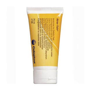 coloplast atrac-tain foot care cream, 75 ml tube of coloplast atrac-tain Coloplast Atrac-Tain Foot Care Cream - 75 ml Coloplast Atrac-Tain Foot Care Cream - 75 ml foot-care, moisturizing-cream, coloplast, daily-use, foot-health, dry-skin-relief, pedicure, skincare, hydrating, ai-generated