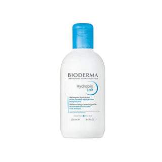 Bioderma Hydrabio Milky Cleanser - Gentle, No-Rinse Makeup Remover for Dry Sk...