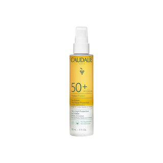 Caudalie Vinosun Protect SPF50 Sunscreen: High UVA/UVB Protection for Face, Body & Hair. Vegan, Antioxidant-Rich Formula