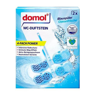 Domol Mavi Okyanus Ferahlığı Toilet Block/Freshener - 96 gr - Toilet Cleaning Product with Limescale Prevention Domol Toilet Block/Freshener - Fresh & Clean Toilet Toilet freshener, Toilet block, Bathroom hygiene, Toilet cleaning product, Limescale prevention, Domol, Mavi Okyanus Ferahlığı, 96 gr, Toilet hygiene solution, Fresh bathroom, Cleaning products, Household essentials
