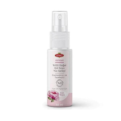 Otacı Otacõ Rose Water Facial Spray: 100% Natural, Vegan Hydrating Face Mist for Refreshing & Toning Skin - Paraben & Cr