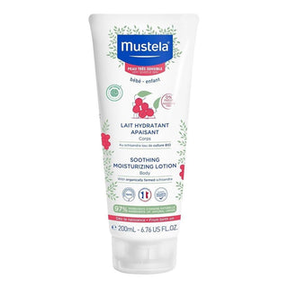 Mustela Soothing Moisturizing Lotion 200ml - Gentle Skincare for Dry Skin Mustela Soothing Moisturizing Lotion 200ml - Dry Skin Relief Mustela Soothing Moisturizing Lotion, moisturizing lotion for dry skin, gentle skincare for adults and children, soothing dry skin lotion, Mustela 200 ml lotion, skincare for dry skin, gentle moisturizer, Mustela lotion, dry skin relief, skincare for sensitive skin