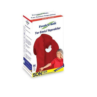 Fresh'n Soft Sweat Absorbing Leaves 14 Pieces
