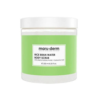 Maruderm Brightening Body Scrub with AHA, Hyaluronic Acid - Gentle Exfoliation for Smoother, Brighter Skin - 8.45 fl oz Maruderm Brightening Body Scrub with AHA & Hyaluronic Acid body scrub, exfoliating body wash, brightening body care, AHA body scrub, hyaluronic acid body moisturizer, skincare, skincare routine, body care, smooth skin, bright skin, gentle exfoliation, sensitive skin friendly, natural extracts, Vitamin C, Ferulic Acid, Kojic Acid