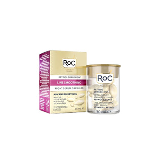 RoC Retinol Anti-Wrinkle Capsule Serum - Reduce Fine Lines & Wrinkles, 10 Capsules RoC Retinol Serum for Wrinkles & Fine Lines retinol serum, anti-wrinkle treatment, capsule skincare, anti-aging products, wrinkle reduction, skincare, anti-aging skincare, fine lines, wrinkles, smoother skin, youthful appearance, retinol benefits, capsule serum, RoC skincare, aging skin solutions, skincare routine, beauty products, cosmetics