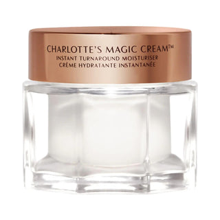 Charlotte Tilbury Magic Cream Anti-Aging Moisturizer with Hyaluronic Acid & Peptides Magic Cream Anti-Aging Moisturizer - Hydrate & Firm anti-aging moisturizer, hyaluronic acid skincare, peptide cream, cruelty-free skincare, gluten-free moisturizer, charlotte tilbury magic cream, skincare, moisturizer, face cream, anti-aging, hydration, brightening, firming, sensitive skin, natural ingredients, luxury skincare, beauty