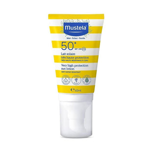 mustela sunscreen lotion spf 50, mustela family safe sunscreen Mustela Sunscreen Lotion SPF 50 - Family Safe | 40ml Mustela Sunscreen Lotion SPF 50 - Family Safe | 40ml sunscreen, mustela, spf-50, family-friendly, organic, avocado, skin-care, new-parents, adults, ai-generated