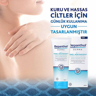 Bepanthol Derma Essential Moisturizing Lotion for Dry Sensitive Skin 200ml