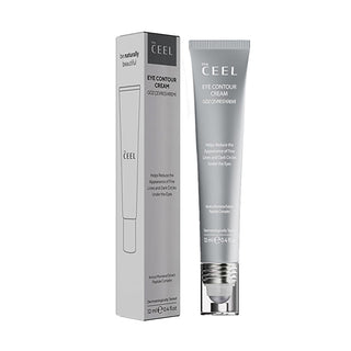 The Ceel: Advanced Peptide Eye Cream - Reduce Dark Circles & Fine Lines - Hydrating, Anti-Aging, with Cooling Applicator The Ceel Eye Cream: Dark Circles & Fine Line Reduction Eye cream, Dark circle treatment, Fine line reduction, Hydrating eye cream, Anti-aging eye cream, Eye cream for dark circles, Peptide eye cream, Arnica eye cream, dark circles, fine lines, wrinkles, hydration, sensitive skin, puffiness, cooling applicator, brightening, evening skin tone, skin protection, dryness, tired eyes, skincare,