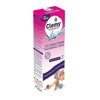 Clemy Hair Removal Cream 100ml - Vitamin E & Jasmine Extract for Smooth Skin Clemy Hair Removal Cream - Smooth Skin with Vitamin E Hair removal cream, Depilatory cream, Clemy hair removal, Vitamin E hair removal cream, Jasmine extract hair removal cream, smooth skin, painless hair removal, easy hair removal, normal skin hair removal, nourishing hair removal cream