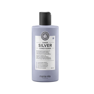 Maria Nila Sheer Silver Hair Conditioner for Blonde & Grey Hair - 10.14 fl oz, Nourishing & Color-Enhancing Treatment Maria Nila Sheer Silver Conditioner for Blonde & Grey Hair hair conditioner, blonde hair care, grey hair care, Maria Nila, Sheer Silver, nourishing hair treatment, color-enhancing conditioner, hair care for blonde hair, grey hair maintenance, salon-quality hair care, hair conditioning treatment, vibrant hair color, healthy hair products