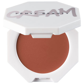 Fenty Beauty Cheeks Out Cream Blush: Natural, Buildable, Vegan & Cruelty-Free - Lightweight, Sweat & Water-Resistant Flush Fenty Cream Blush: Natural Vegan Blush for Radiant Skin cream blush, natural blush, vegan blush, cruelty-free blush, sheer blush, buildable blush, sweat-resistant blush, water-resistant blush, best cream blush, non-greasy blush, blush, makeup, cheek makeup, vegan makeup, cruelty-free makeup, natural makeup, sweatproof blush, waterproof blush, long-lasting blush, Rihanna, Fenty Beauty, g