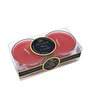 Mistique Scented Candle Cream - Red | Set of 2