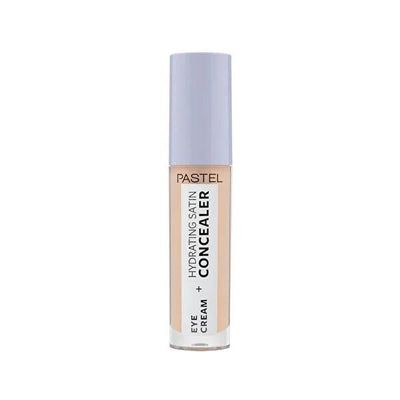 Pastel Eye Cream and Concealer Duo - Hydrating, High Coverage for Dark Circles, 24hr Moisture