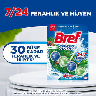 bref-power-aktiv-toilet-block-pine, bref-power-aktiv-pine-toilet-block-single-pack, bref-power-aktiv-toilet-block-pine-functions Bref Power Aktiv Pine Toilet Block - 4 Functions for Clean and Fresh Toilets | Single Pack Bref Power Aktiv Pine Toilet Block bref, toilet-cleaner, cleaning-supplies, pine-scent, toilet-block, home-cleaning, bathroom-essentials, freshness, kitchen-and-bath, ai-generated
