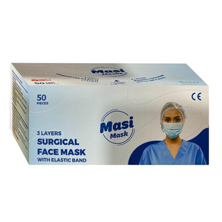 Masi Disposable Face Masks for Children - 50 Count, Three-Layer Protection, Secure Fit Masi Children's Face Masks - 50 Count children's face masks, disposable face masks, kids' health products, three-layer face masks, child safety hygiene products, face masks for school, kids face protection, hygiene products for children, disposable kids masks, health safety for kids