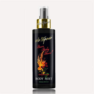 Eda Taşpınar Burn Baby Burn Body Mist 200ml - Long-Lasting Fragrance with Red Raspberry, Jasmine & Vanilla Eda Taşpınar Burn Baby Burn Body Mist 200ml - Long-Lasting Fragrance body mist, fragrance, perfume spray, red raspberry scent, jasmine and vanilla fragrance, long-lasting scent, 200ml, Eda Taşpınar, Burn Baby Burn, body spray, women's fragrance, floral scent, fruity fragrance