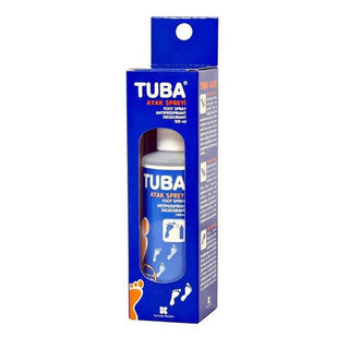 tuba foot spray 100 ml bottle, refreshing foot care spray Tuba Foot Spray - Refreshing Foot Care | 3.4 fl oz Tuba Foot Spray - Refreshing Foot Care | 3.4 fl oz tuba-foot-spray, foot-care-spray, antiperspirant-spray, foot-odor-removal, daily-foot-care, Moisture-control, ai-generated, refreshing-foot-spray, personal-care, foot-health