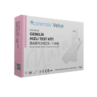 Corensis Pregnancy Test Kit - Rapid hCG Blood Test for Early Detection Corensis Pregnancy Test Kit - Rapid hCG Blood Test Pregnancy Test Kit, hCG Test, Blood Pregnancy Test, Rapid Pregnancy Detection, Early Pregnancy Test, Corensis, Medical Test Kit, Pregnancy Detection, Home Pregnancy Test, CE Certified, Finger-prick Blood Test