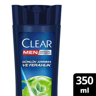 Clear Men: Advanced Anti-Dandruff Shampoo for Men - Cedarwood Eucalyptus - Itchy & Oily Scalp Relief - 48H Freshness Clear Men Anti-Dandruff Shampoo - Itchy Scalp Relief anti-dandruff shampoo for men, clear men shampoo, shampoo for itchy scalp, shampoo for oily scalp, cedarwood eucalyptus shampoo, men's daily cleansing shampoo, kepeğe karşı etkili şampuan, shampoo with taurine and vitamin B3, anti-dandruff shampoo, dry scalp shampoo men, anti dandruff shampoo, itchy scalp shampoo, oily scalp shampoo, cedarw