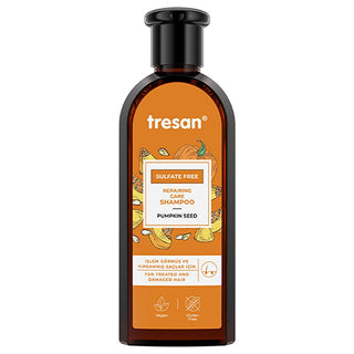 Tresan Sulfate-Free Repair Shampoo with Pumpkin Seed Oil - Gentle, Nourishing, and Natural Hair Care for Damaged Hair Tresan Sulfate-Free Repair Shampoo - Natural Hair Care sulfate-free shampoo, pumpkin seed oil hair care, repair shampoo, natural hair care products, daily use shampoo, gentle hair care, nourishing shampoo, damaged hair repair, weakened hair care, sensitive scalp shampoo, hair care solution, Tresan hair products