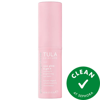 Rose Glow + Get It Cooling & Brightening Eye Balm - Hydrating, Brightening Eye Care for Dark Circles & Puffiness