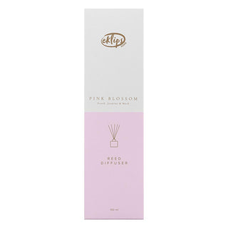 Eklips Pink Blossom Reed Diffuser - 100ml Floral Home Fragrance for a Fresh Indoor Scent Eklips Pink Blossom Reed Diffuser - Floral Home Fragrance Reed Diffuser, Pink Blossom fragrance, Home fragrance, Indoor scent, Floral scent diffuser, Eklips, Home decor, Aromatic products, Floral fragrance, Jasmine scent, Low-maintenance fragrance, Glass bottle diffuser, Cardboard packaging, Eco-friendly, Gift ideas, Home essentials