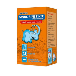 Abfen Pediatric Nasal Rinse Kit - Sinus Rinse Kit for Children with Saline Solution Packets Abfen Pediatric Nasal Rinse Kit - Safe & Effective Nasal Care nasal rinse kit, pediatric nasal care, sinus rinse kit for children, nasal irrigation system, saline nasal spray for kids, nasal hygiene, sinus health, pediatric health, nasal congestion relief