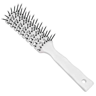For Your Beauty White Wide-Tooth Hair Brush - Gentle Detangling & Styling Tool White Wide-Tooth Hair Brush - Gentle Detangling Tool Hair Brush, Wide-Tooth Comb, Detangling Brush, Hair Care Tool, Beauty Accessory, Hair Styling, Gentle Detangling, White Hair Brush, Beauty Tools, Hair Care Accessories