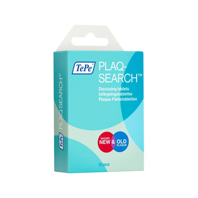 Tepe Plaqsearch: Reveal Plaque & Improve Brushing with Dental Plaque Disclosing Tablets - Enhance Your Oral Hygiene Toda