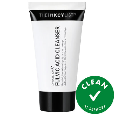 Drunk Elephant Fulvic Acid Brightening Cleanser - Gentle Exfoliating Facial Cleanser for Dark Spots, Vegan Skincare