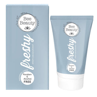 Bee Beauty Cream Deodorant Freshy: Long-Lasting, Alcohol & Paraben-Free Odor Protection for Sensitive Skin Bee Beauty Cream Deodorant: Sensitive Skin Odor Protection cream deodorant, alcohol-free deodorant, paraben-free deodorant, sensitive skin deodorant, natural deodorant, long-lasting deodorant, zinc oxide deodorant, panthenol deodorant, odor protection, irritation-free deodorant, deodorant, sensitive skin care, natural skincare, personal care, body odor, sweat protection, fresh, clean, beauty, skin heal