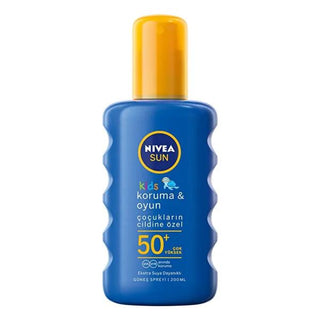Nivea Children's Sunscreen Spray SPF 50+ - Water-Resistant, Dermatologically Tested & Pediatrician-Approved for Kids Nivea Kids Sunscreen Spray SPF 50+ - Water-Resistant & Dermatologically Tested children's sunscreen spray, SPF 50+ sunscreen, water-resistant sunscreen, dermatologically tested sunscreen, pediatrician-approved sunscreen, kids sun protection, sun care for children, outdoor activities for kids, skin protection for children, Nivea sunscreen