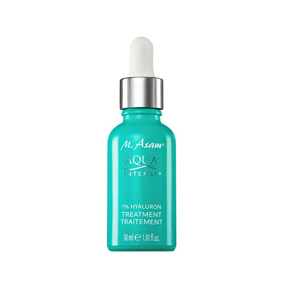 M.Asam: Aqua Intense Hyaluronic Acid Facial Serum - Intense Skin Hydration, Anti-Aging, Fine Line Reduction - with Aloe 