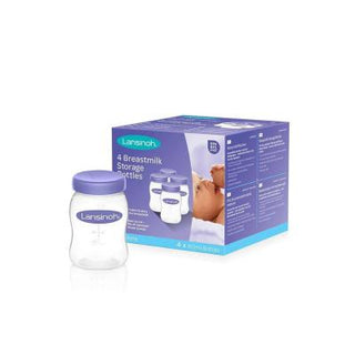 Lansinoh Breast Milk Storage Bottles Set of 4 - BPA Free, Dishwasher Safe, Compatible with Lansinoh Breast Pumps Lansinoh Breast Milk Storage Bottles - BPA Free & Dishwasher Safe Breast milk storage bottles, Lansinoh breast milk storage, BPA free baby products, Breast pump compatible storage, Safe breast milk storage solutions, Breastfeeding support, New mom essentials, Baby feeding solutions, Breast milk storage, Lansinoh, Baby products, Parenting essentials