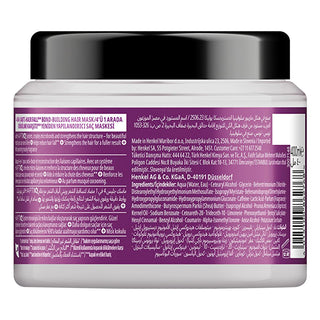 Gliss Full Hair Wonder: Caffeine & Peptide Hair Mask - Reduce Hair Fall, Strengthen & Volumize (400 ml / 13.53 fl oz) Gliss Hair Mask: Reduce Hair Fall & Strengthen | Caffeine & Peptide hair mask, hair fall treatment, hair breakage, caffeine hair mask, peptide hair mask, hair strengthening mask, 4-in-1 hair treatment, hair volume mask, weak hair treatment, hair loss prevention, hair thinning, hair loss, caffeine, peptides, hair care, hair repair, deep conditioner, leave-in conditioner, hair treatment, break