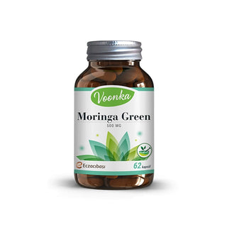 Voonka Moringa Green Moringa Powder 62 Capsules