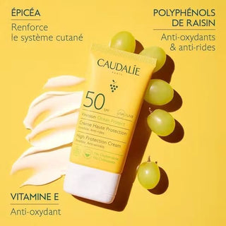 Caudalie Vinosun Protect High Protection Cream SPF 50+ 50 ML