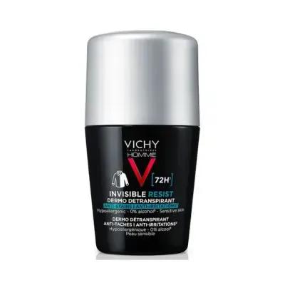 Vichy Homme: Powerful Roll-On Deodorant for Men - Long-Lasting Sweat & Odor Protection, Alcohol-Free, Sensitive Skin For