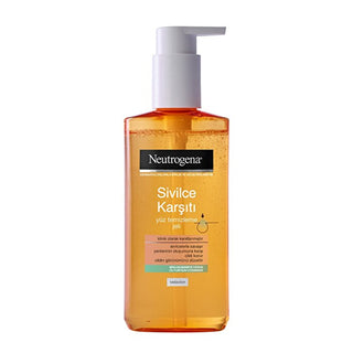 Neutrogena Oil-Free Acne Cleanser 200ml - Daily Gel Cleanser | Acne Treatment