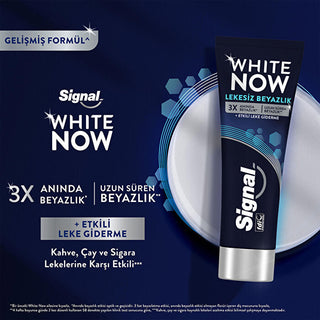 Signal White Now Instant Whitening Toothpaste 75ml | Stain Removal